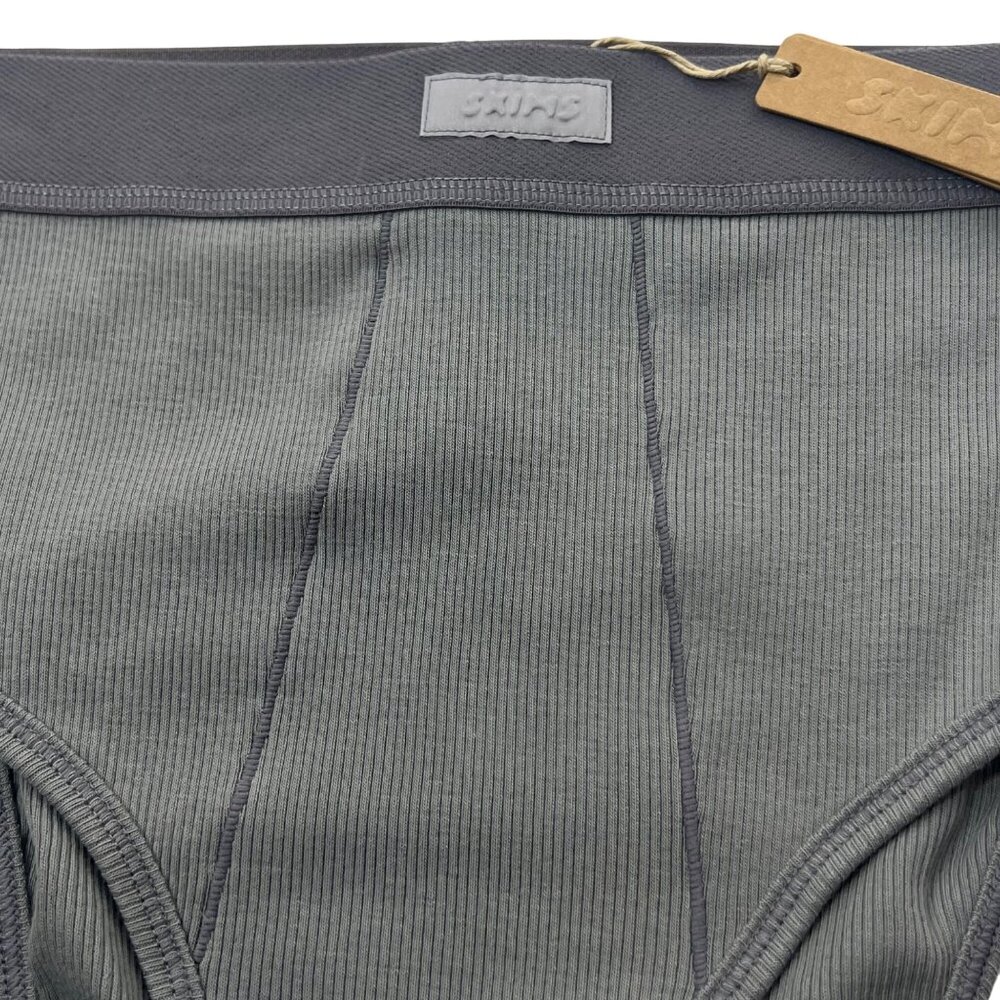 SKIMS Cotton Rib Brief Pacific XS - Picture 5 of 10